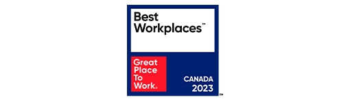 Great Place to Work Canada 2023 logo