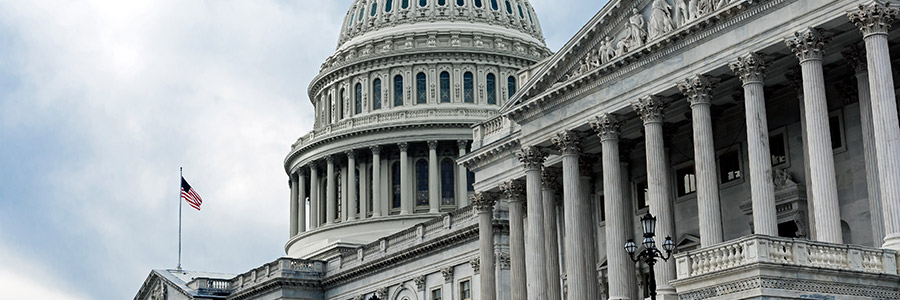 Extérieur du Capitole à Washington, D.C.