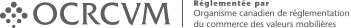 Logo de l’Organisme canadien de réglementation du commerce des valeurs mobilières