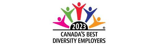 Logo for Canada's Best Diversity Employers 2023