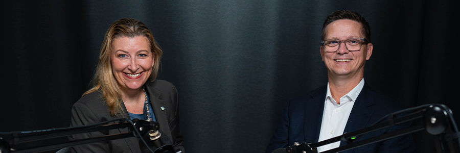 Christine Healy and Sean Steuart