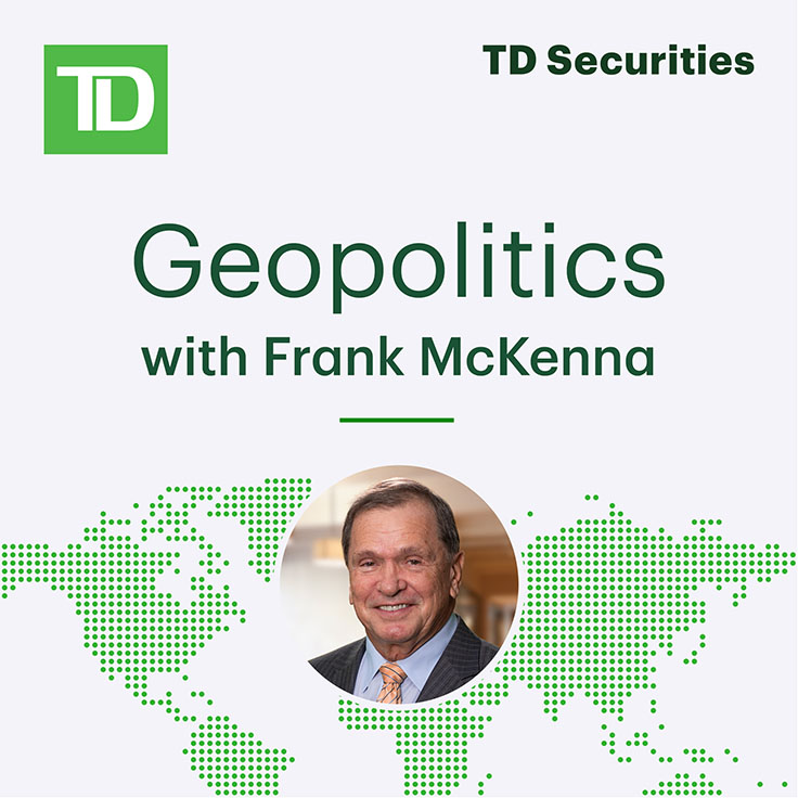 Geopolitics podcast title card